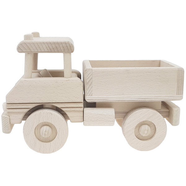 Drewniany Pojazd Samochód Zabawka Ciężarówka
